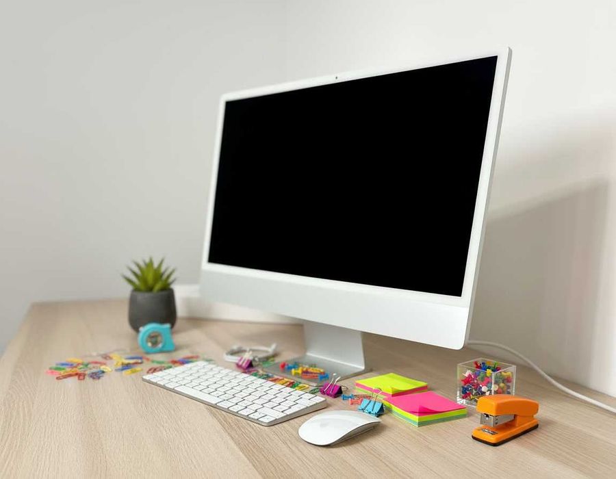 iMac 24" M4 10/10, 16GB, 512GB SSD - Bardzo dobry stan po zwrocie