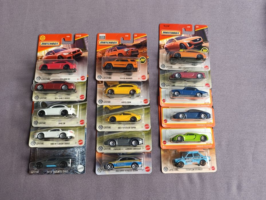 Matchbox różne modele