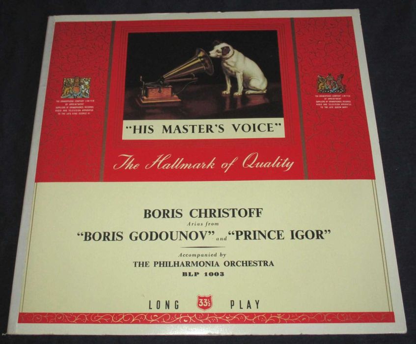 Vinil Opera Boris Christoff Boris Godounov e Prince Igor