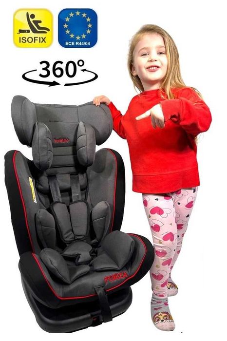 FORZA BLACK fotelik samochodowy 0-36 kg ISOFIX wysyłka