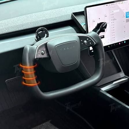 Entrega incluída - VOLANTE YOKE Tesla Model 3 Highland & Model Y Juniper - 2024 - 2026 - ENTREGA incluida
