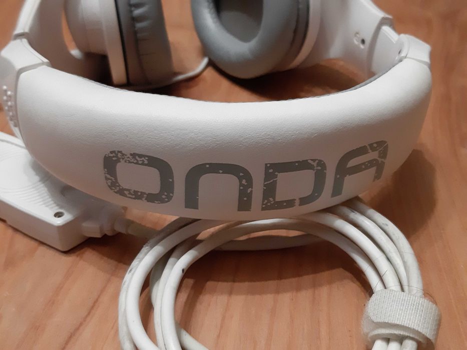 Ozone Onda Pro Branco Auscultadores Headphones Pro Gaming
