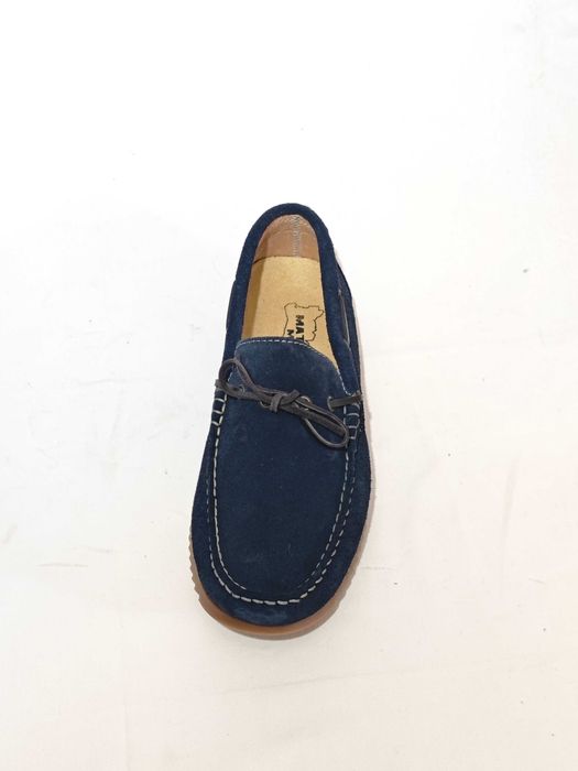 Sapato Vela Homem Couro Azul - Vários Tamanhos - Novos