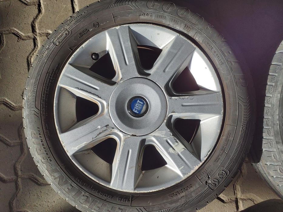 Jantes Fiat R14 Com Pneus 185/60 Furação 4X98