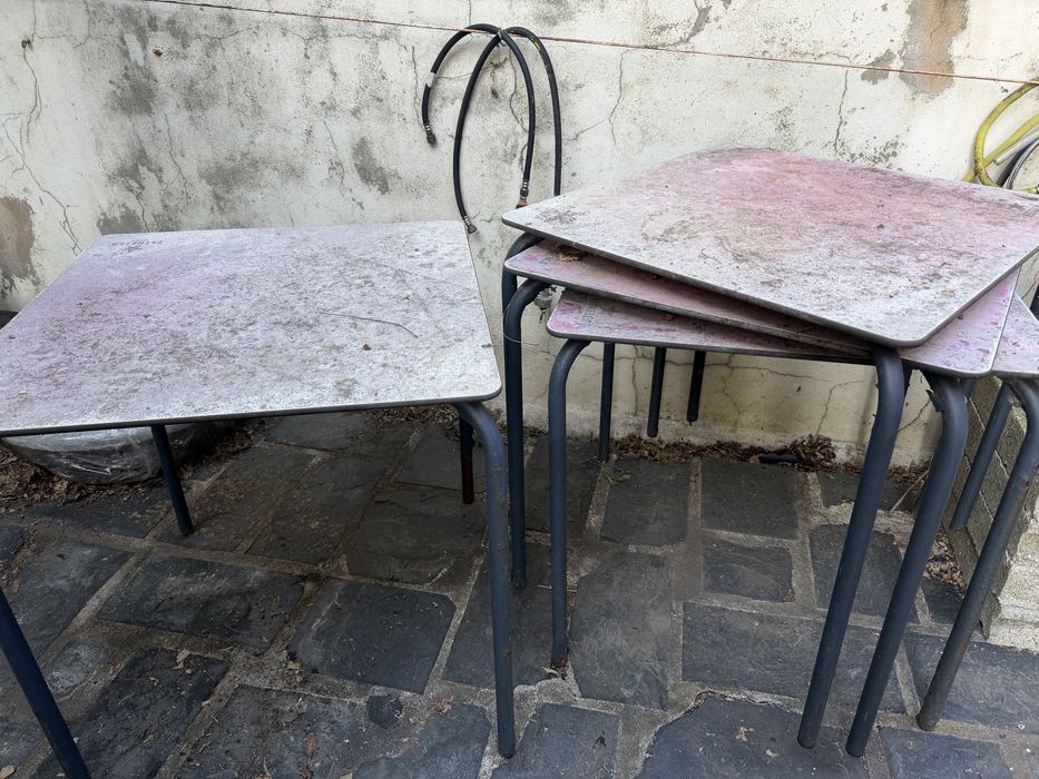 Mesas esplanada Estrella Damm