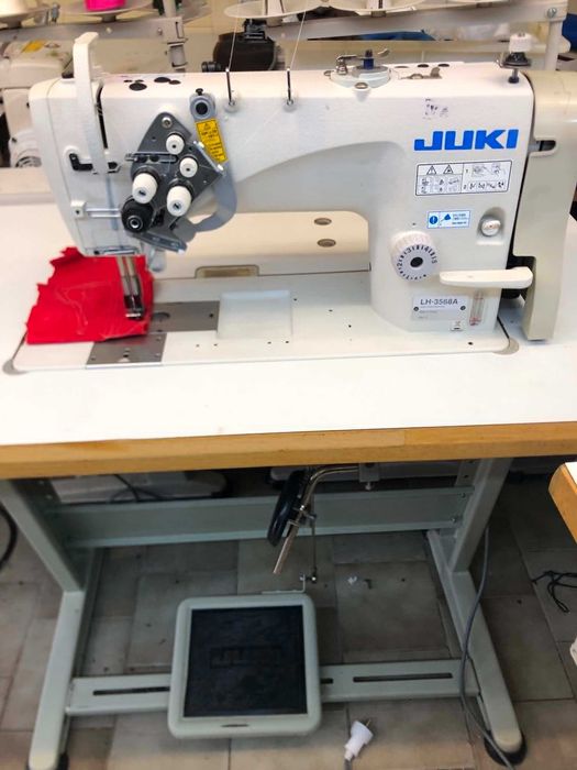 maszyna do szycia dwuigłówka juki lh 3568a servo 230v wyłączane igły
