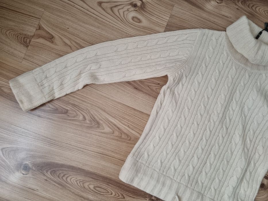 Sweter golf Vero Moda L 40 wełna nowy