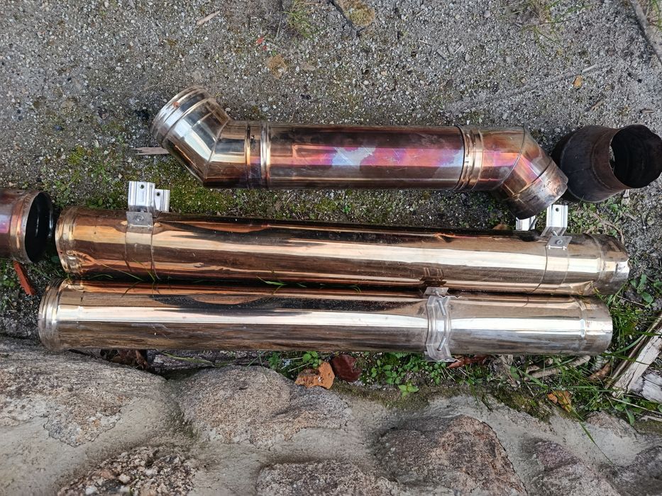 Tubos inox salamandra 120