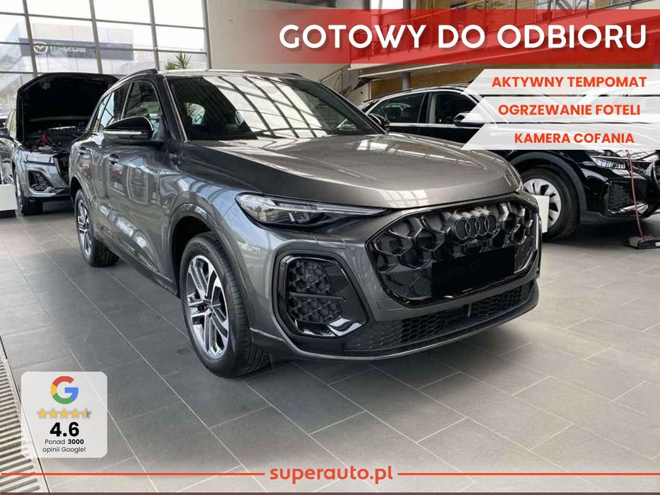 Audi Q5 2.0 TDI quattro S line (204KM) Tempomat aktywny + Kamera cofania