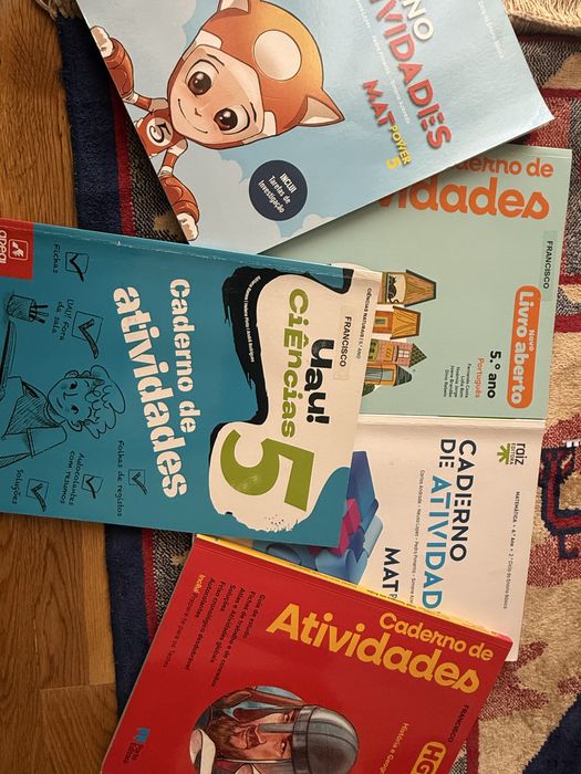 Cadernos de atividades 5 e 6 ano
