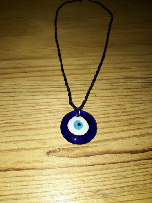 Намисто з ланцюжків, намисто з бірюзою, "око Фатіми"