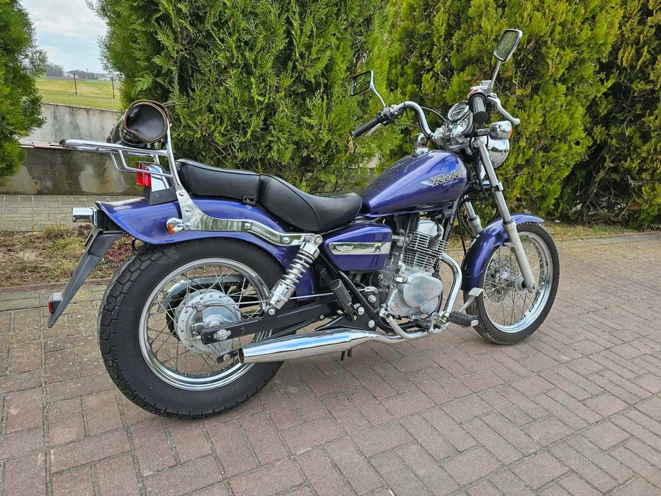Honda Rebel 125, kat B,A1, 15tys km, Stan Bdb, mega utrzymana do jazdy