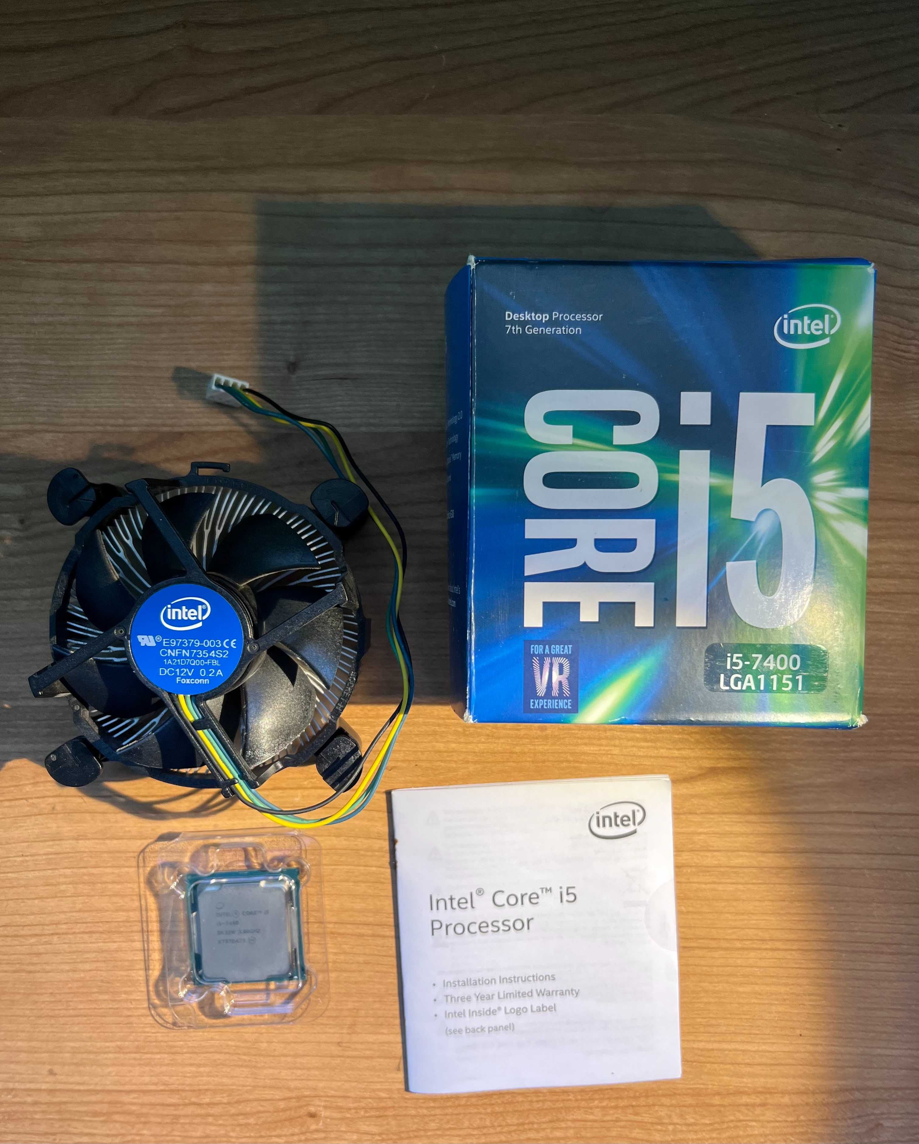 Processador i5 7400 Socket LGA1151 Quad Core 3.0GHz Braga