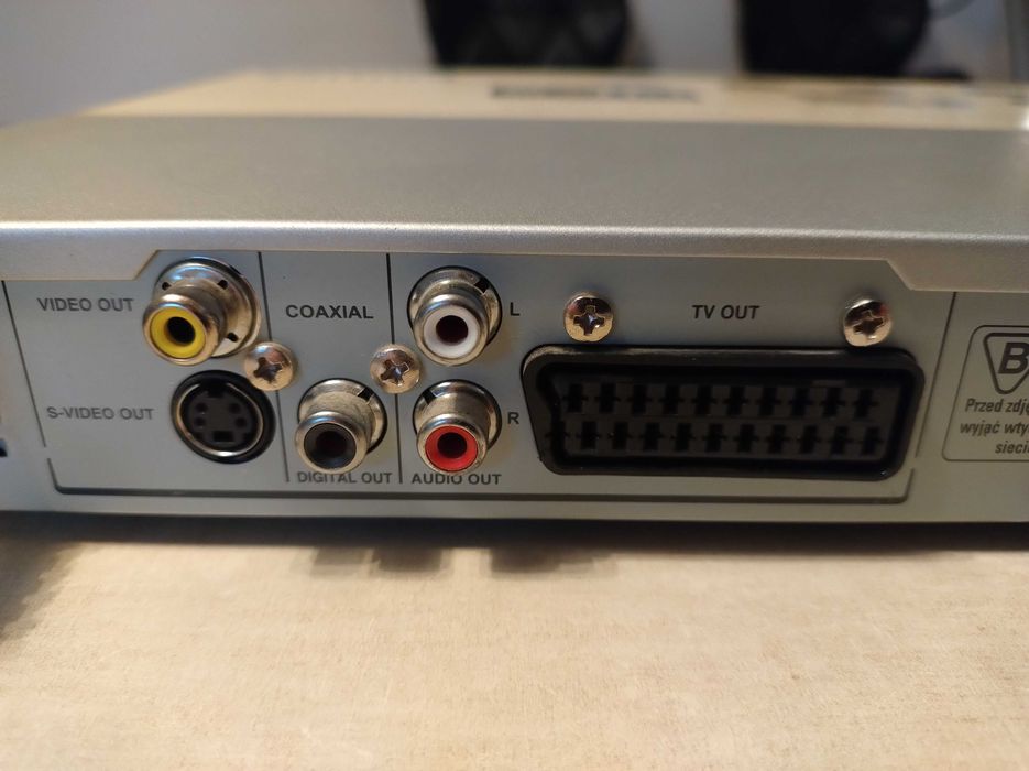 Sprawny Odtwarzacz DVD Philips DVP520/02 z pilotem