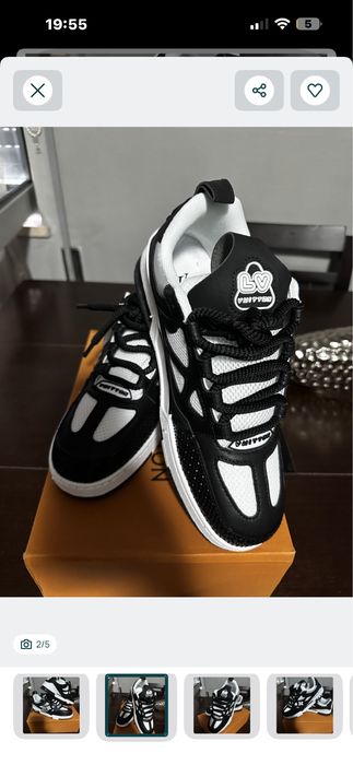 Louis vuitton by virgil black and white
