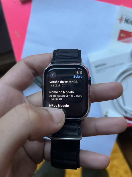 Apple Watch Series 7 45MM GPS + Cellular (Preto)