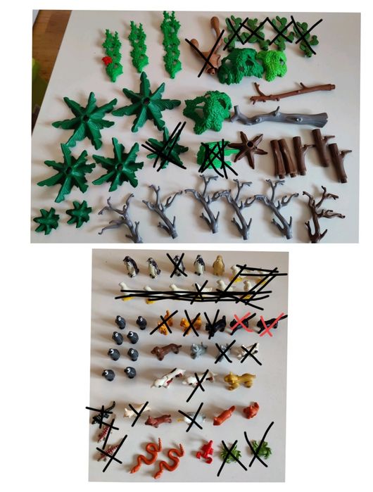 Playmobil- zwierzęta i rośliny