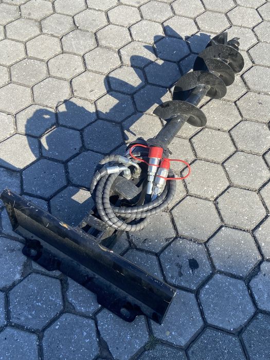 Broca Hidráulica / Auger para Mini Escavadora ou Bobcat – 200mm