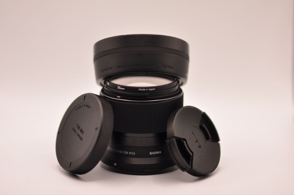 Sigma 56mm f/1.4 DC DN Contemporary (Nikon Z) – Como Nova - com garantia