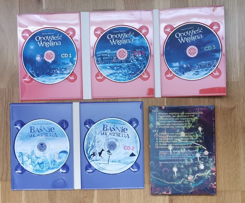 Dziadek do Orzechów i Król Myszy-audiobooki. 3 szt.