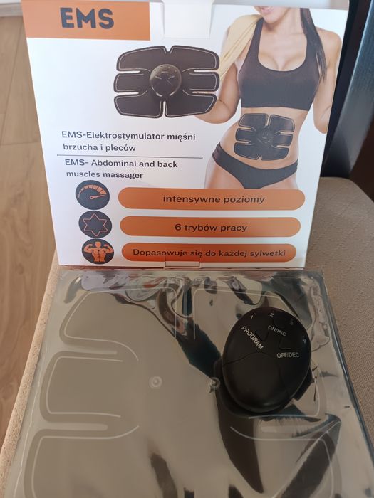 Elektroatymulator mięśni brzucha 6 PACK EMS