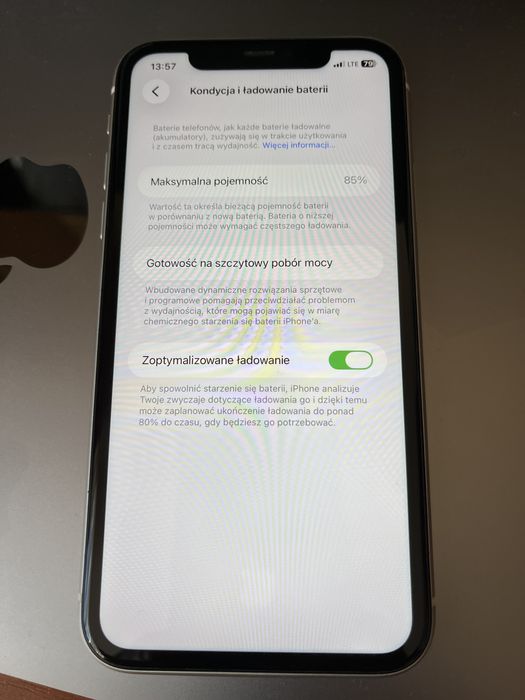 Iphone 11 64GB bat.85% 100% oryg.,bez blokad