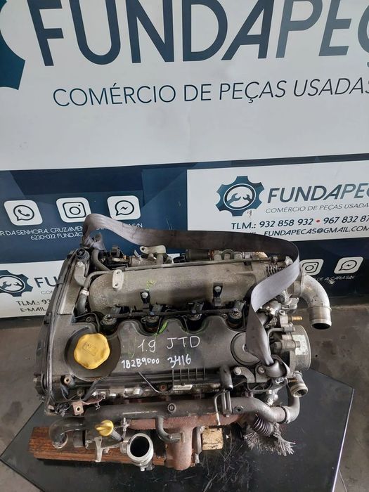 Motor Fiat Bravo 1.9 JTD 100Cv Ref: 182B9000