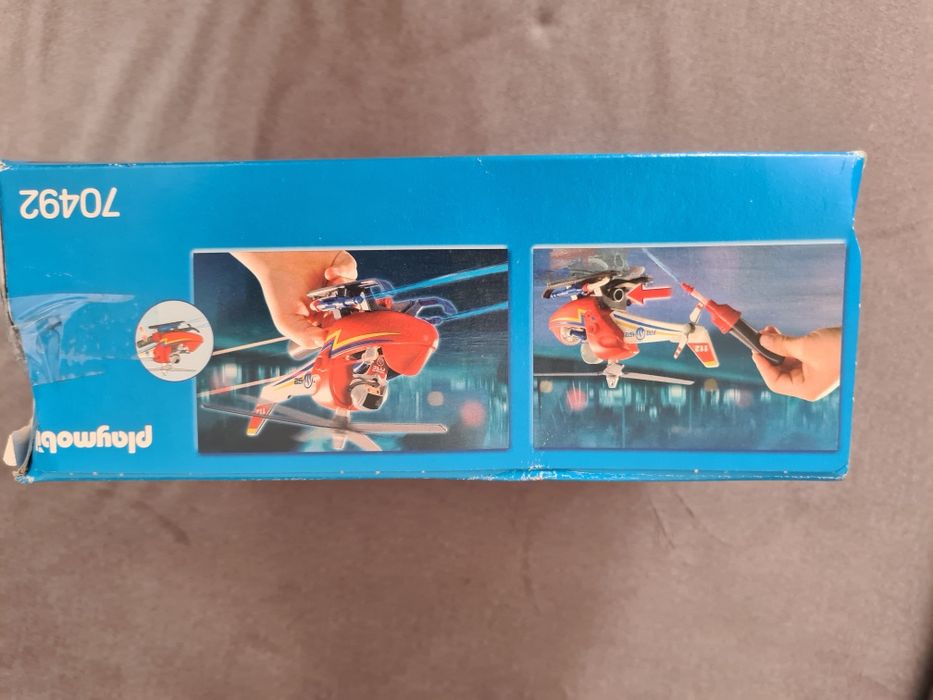Helikopter strażacki playmobil