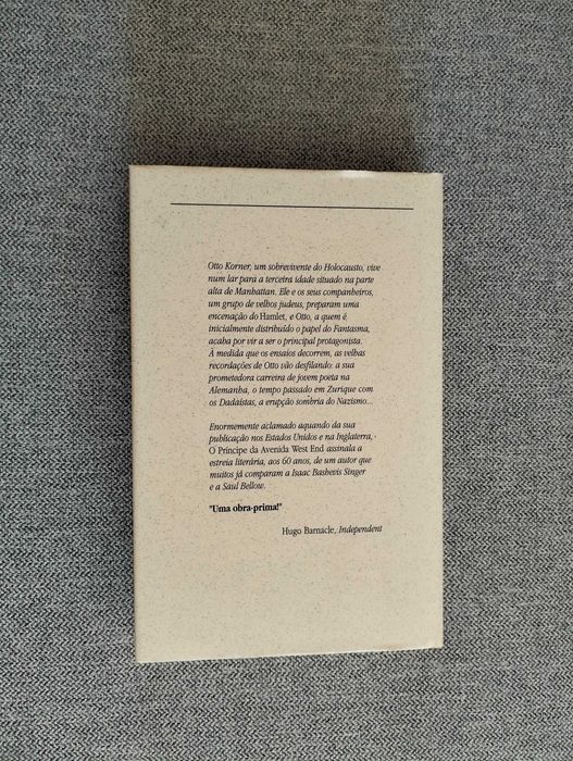 Livro "O príncipe da avenida West End" de Alan Isler