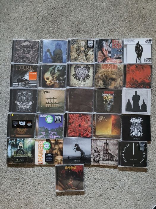 Cds de musica metal novos e selados