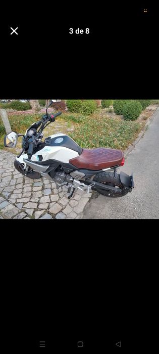 FK Motors 125 CC mini scrambler imaculada