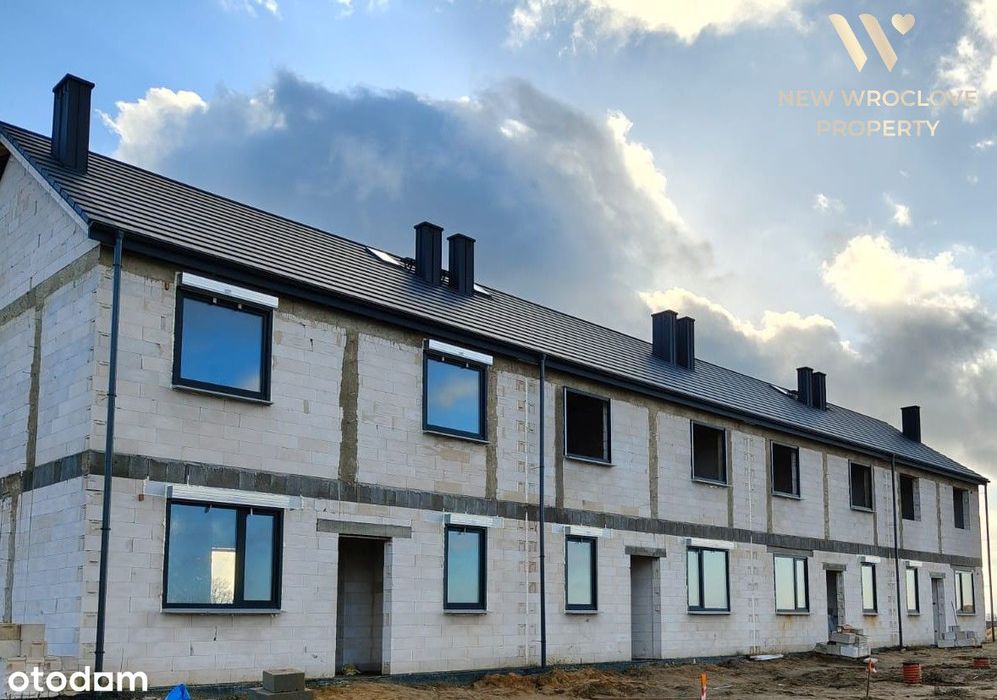 Szereg 93mkw/5 pokoi/Oleśnica 5km