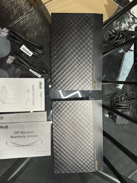 AiMesh AC1900 WiFi System (RT-AC67U 2 Pack) dwa routery