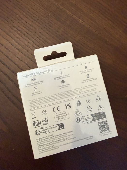 huawei freebuds se 2 - branco - selados - novo