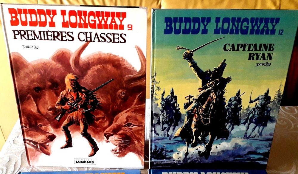 Livros BD - Buddy Longway de Derib (Edição em francês)