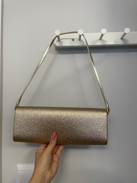 Zlota kopertówka Russell & Bromley