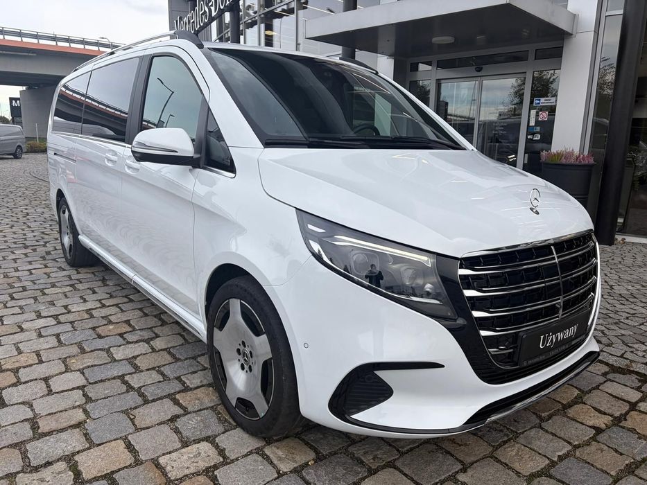 Mercedes-Benz Klasa V Exclusiv, Skóra, Burmester, Ekstra Długi, Distronic