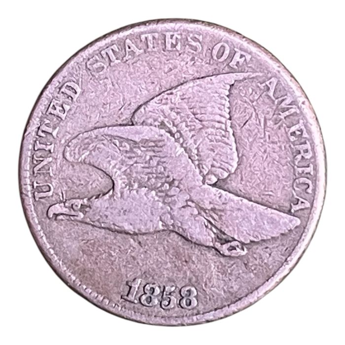USA 1 cent Flying Eagle 1857 rok