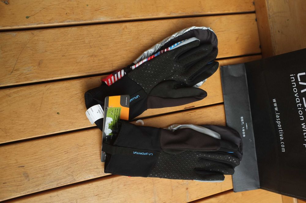 nowe rękawice rękawiczki La Sportiva Winter Running Gloves Evo skitury