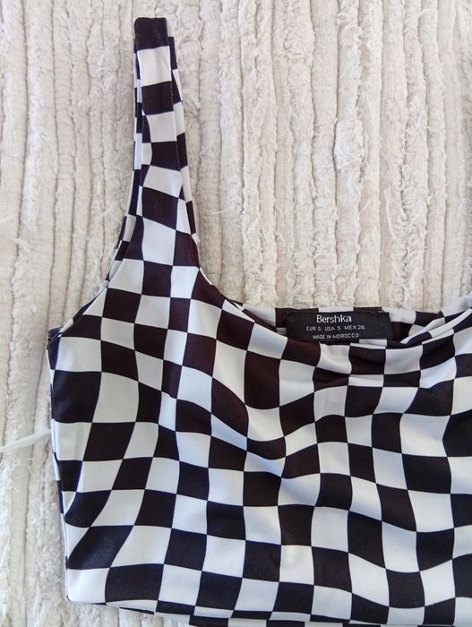 Top S licra Bershka