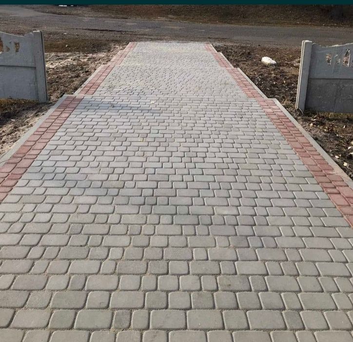 Тротуарная плитка,поребрик , бордюр от производителя!