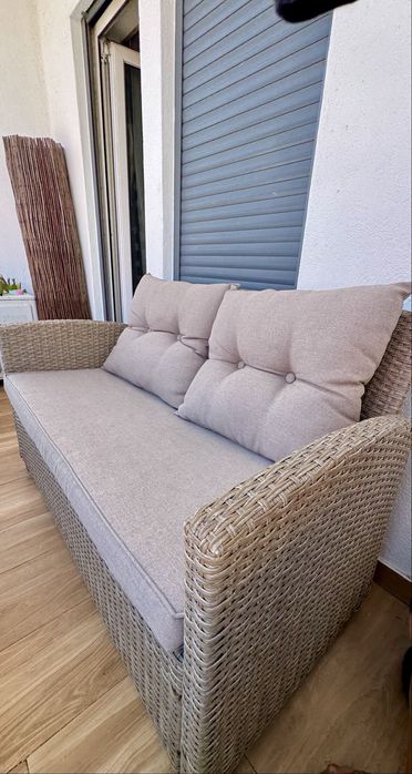 Sofa de jardim p/ 2 pessoas