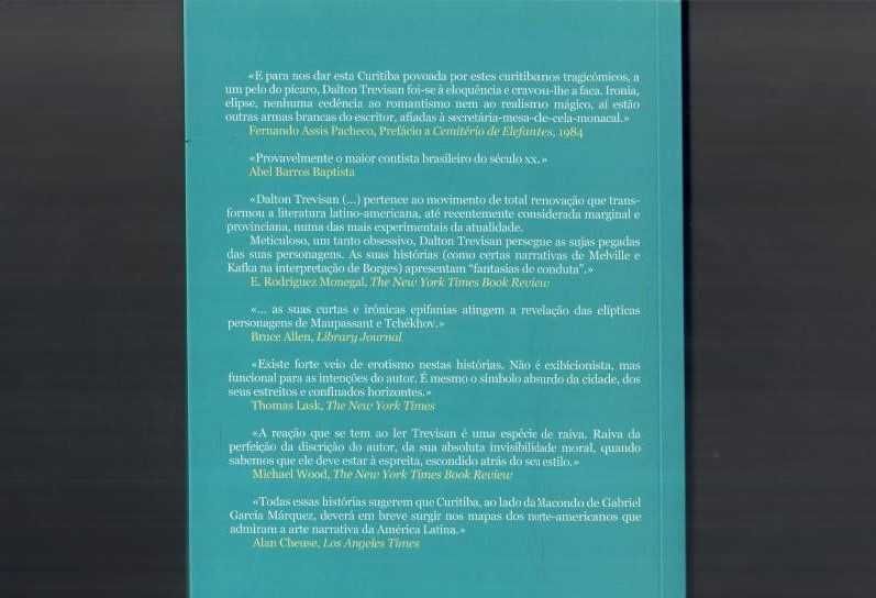 DALTON TREVISON «Novelas Nada Exemplares»