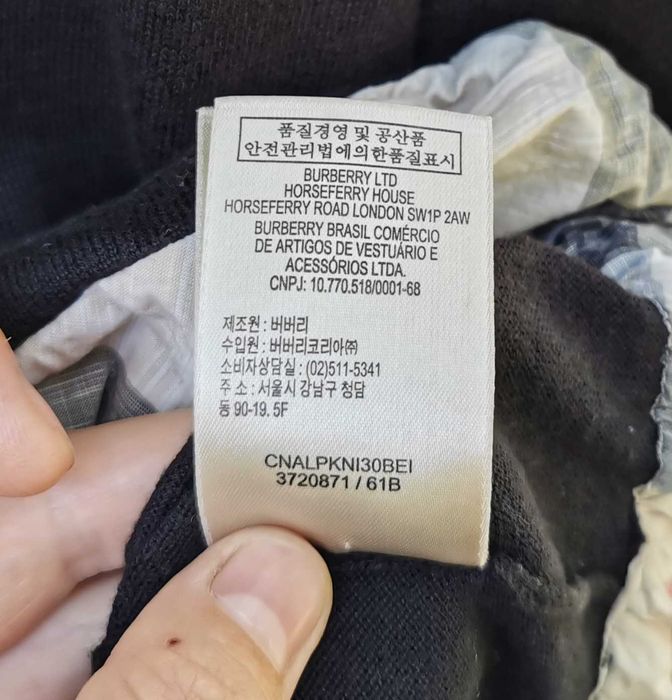 Бавовняний жіночий кардиган светр Burberry S