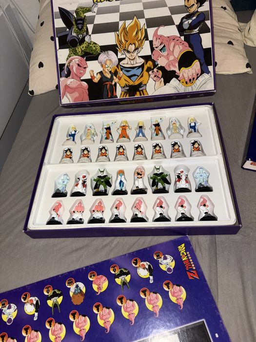 Szachy Dragon Ball Deagostini karty postaci