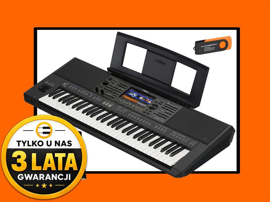 YAMAHA PSR-SX720+ PLUS STYLE GRATIS - Nowy model 2026 | Bluetooth Audi