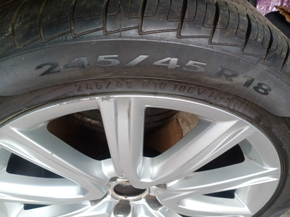Шины R18 резина Pirelli Cinturato P7 245/45/R18 2020г