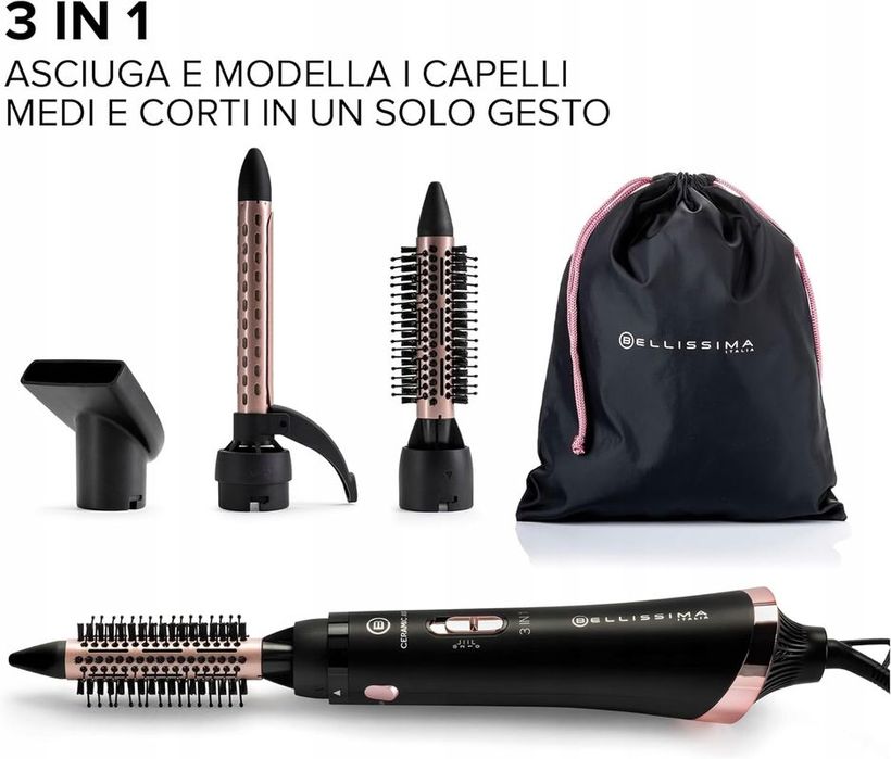 Bellissima Imetec Ceramic Air lokówka suszarka 3 w 1