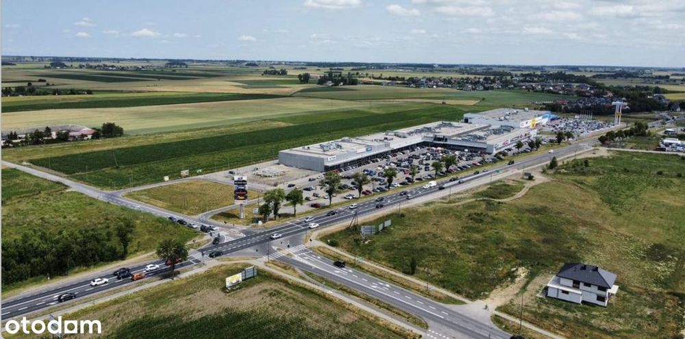 Działka obok Parku Handlowego z Pozwoleniem na Budowę