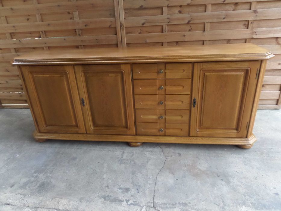 piękna dębowa komoda swarzędz  stan bdb wysyłka dowóz